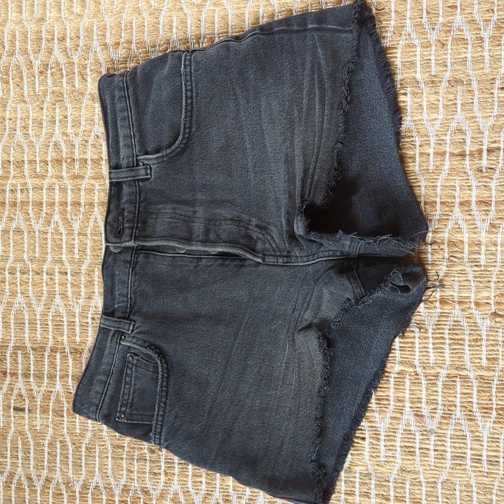 Reformation High Rise Cutoff Jean Shorts
